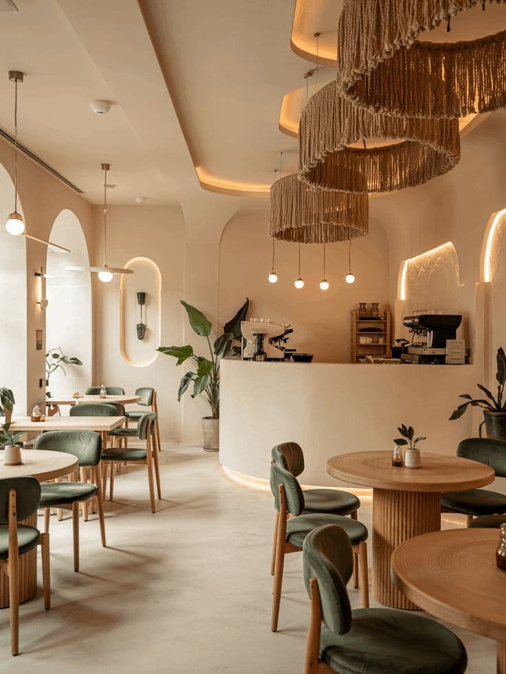 Elegant Cafe Interior